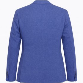 Resim Plus Scorpion Erkek Slim Fit Blazer Ceket Tek Düğmeli Çift Yırtmaçlı Torba Cepli Yarım Astarlı 