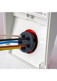 Resim Smart Plus Elektrikli Araç Monofaze Şarj İstasyonu Kaçak Akım Röleli Besleme Panosu 7 Kw 