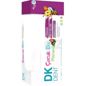 Resim DK Dent 7 Orman Meyveli Çocuk Diş Macunu 50 ml - Diş Fırçası Hediyeli 