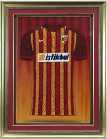 Resim Kayserispor Forması Kağıt Telkari Tablo 