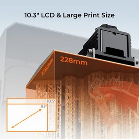 Resim Creality HALOT-MAGE 8K 3D SLA YAZICI 