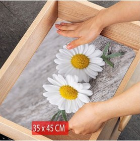 Resim Else Halı Else Pembe Aşk Yolu Kaydırmaz Raf Dolap Çekmece Örtüsü Yıkanabilir Buzdolabı Içi Matı 