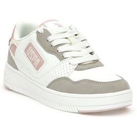 Resim U.S. Polo Assn. Kadın Beyaz Spor Ayakkabı 50304476-VR001 