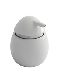 Resim Bocchi Uovo Seramik Sıvı Sabunluk Beyaz - 3023-001-0012 Beyaz 