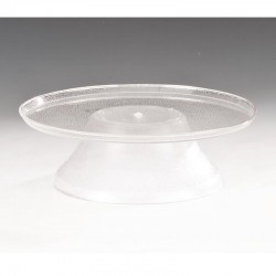 Resim Zicco ZCB-25 Pasta Standı, Ayaklı, Polikarbon, 25 cm 