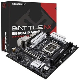 Resim Colorful Battle-ax B860m-p V20 Intel B860 Ddr5 7600mhz Matx Aaaa18clf0011 