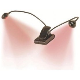 Resim Mitello 92651 İkili LED Nota Sehpası Işığı (Kırmızı) | Esnek Çift Başlık Gözü Yormayan Aydınlatma Pilli veya USB Kullanım 