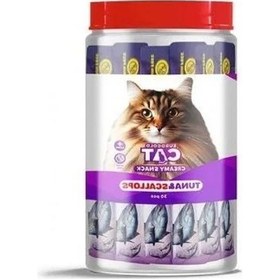 Resim 30x15 G Ton-deniz Tarağı Sıvı Kedi Ödülü, Pratik Paket 0.75 LT - 2.5 LT - 12 KG 