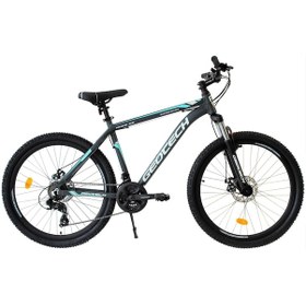 Resim Geotech Mode 26 Econ 3 26 Jant 24 Vites Dağ Bisikleti Gri/turkuaz 