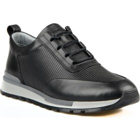 Resim FootCourt Siyah Erkek Sneakers 