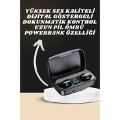 Resim Yeni Nesil Akıllı Saat ve Bluetooth Kulaklık Kampanyası Dokunmatik Kare 7 Kordonlu 