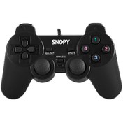 Resim Snopy SG 401 Joystick USB/PC/PS3 1.8 M Kablolu Titreşimli Joystick Siyah 