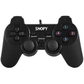 Resim Snopy SG 401 Joystick USB/PC/PS3 1.8 M Kablolu Titreşimli Joystick Siyah 