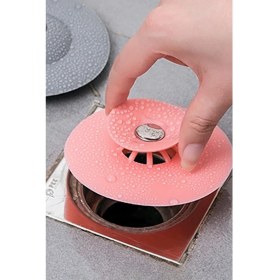 Resim Küvet ve Lavabo Için Kullanışlı Tıkaç ve Süzgeç Seti, Pratik ve Şık Tasarım 