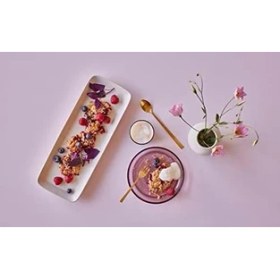 Resim Bıtz Pasta Çatalı 4 Adet Paslanmaz Çelik Pirinç Rengi 