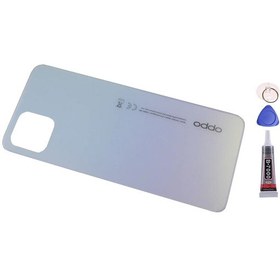 Resim Oppo Reno 4 Lite Beyaz Arka Kapak Batarya Kapağı Pil Kapağı Yapışkan Ve Sökme Aparatıyla Beraber Full Set Beyaz 