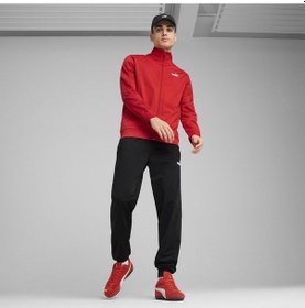 Resim Puma 68484711 Ess Poly Erkek Eşofman Takımı Kırmızı 