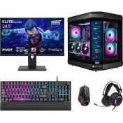 Resim Dragos DRx7890 Ryzen 7 9800X3D 32GB DDR5 2TB GEN4 NVMe 16GB RTX5070Ti 24.5 İnç 300Hz 1ms Oyuncu Hazır Sistem 