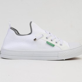 Resim Benetton İthal Kadın Beyaz Spor Ayakkabı Bnı-10233 001 
