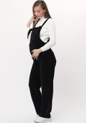 Resim Luvmabelly MYRA6112 - Lacivert Kadife Hamile Salopet 