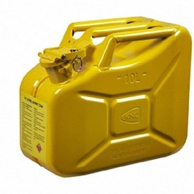 Resim KNC Sarı Metal Yakıt Bidonu 10 Litre 