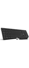 Resim Inca IWS-537 Q Türkçe Kablosuz Siyah Klavye+ Mouse 
