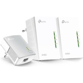 Resim Tp-Link TL-WPA4220TKIT AV600 300 Mbps 3’lü Powerline Adaptör 
