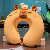 Resim Jump Rabbit Karikatür Hafızalı Köpük U Şeklinde Boyun Yastığı (Yurt Dışından) 