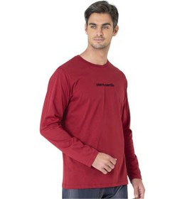 Resim Pierre Cardin Erkek Yeni Sezon Uzun Kollu Düz Pamuk Pijama Takımı Ch.pc.6.095.c0-bordo-xl Çok Renkli 