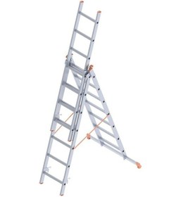 Resim Ennalbur Saraylı 3X7 A Tipi Sürgülü Merdiven 5.79 M 