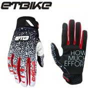 Resim Brightnova Etbıke Bisiklet Eldiveni Unisex Siyah Kırmızı L Pink Leopar Desenli Nefes Alabilir Mesh Avuç İçi Ayarlanabilir Cırt Cırt 