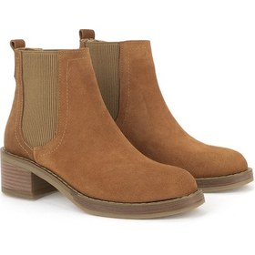 Resim Ziya, Kadın Hakiki Deri Bot 1531020z2325 Taba 1531020z2325 320 Taba 