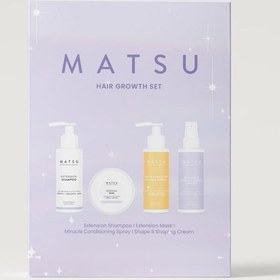 Resim Matsu hair growth hızlı saç uzatma seti 
