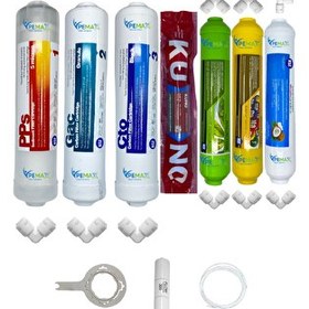 Resim Pemax Water Solutions Kapalı Kasa Su Arıtma Cihazı STDMAX 7'li Orijinal LG Kuno Mebran Alkali-Mineral-Tatlandırıcı 