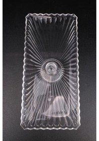 Resim Digithome Cam Kek Ve Pasta Sunum Standı Dikdörtgen 37,5 Cm Sn.dmb.010 C1-1-288 