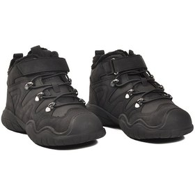 Resim Siyah İçi Kürklü Kaymaz Taban Soğuğa Dirençli Erkek Çocuk Bot 2090 F Siyah 