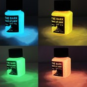 Resim 40g Süper Parlak Karanlıkta Parlayan Akrilik Boya - UV Etkinli Neon Pigment, Giysi, Ayakkabı, Tekstil, Taş Sanatı ve Ahşap İşleri için | Uzun Ömürlü Epoksi Kaplama, DIY El Sanatları, Grafiti Sanatı | Sanatçı Hediyesi Fikri, Kumaş Dekorasyonu, Yaratıcı Tasarım, Pürüzsüz Uygulama, Yaratıcı Profesyoneller 
