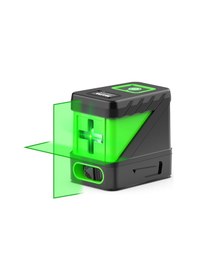 Resim Aubyhe Kompakt Yeşil Lazerli İki Çizgili Otomatik Dengeleme Hizalama Aleti, Aa Pil İle Çalışır 
