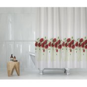 Resim Zethome Tropik Banyo Duş Perdesi 7081 Tek Kanat 1X180X200 