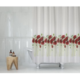 Resim Zethome Tropik Banyo Duş Perdesi 7081 Tek Kanat 1X180X200 
