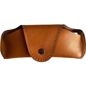 Resim Lnleather Gerçek Deri Gözlük Kılıfı Açık Kahve 95838127 