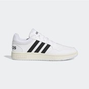 Resim Adidas GY5434 Hoops 3.0 Erkek Spor Ayakkabı FTWWHT/CBlack Beyaz 