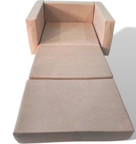 Resim LENSA HOME Çocuk Koltuğu Komple Sünger Katlanabilir Yataklı - Çocuk Minderi 0-4 Yaş 