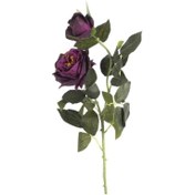 Resim Mikasa Moor Mor 2'li Gül Yapay Çiçek 65 cm P197.332792 
