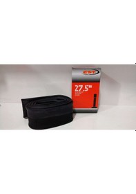 Resim Cst 27.5X1.90/2.125 48 Mm Kalın Sibop Iç Lastik Sv48 Siyah - Yeşil 