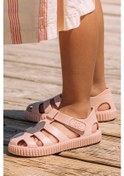 Resim İgor Nico Mc Kid's Sandals Unisex Çocuk Çıkarılabilir İç Taban Sandalet Bej Somon 