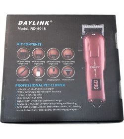 Resim Dedebaş Daylınk RD-6018 Tıraş Makinesi Kablolu Kablosuz Kullanım 