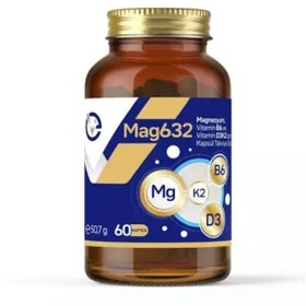 Resim Evopharma Mag632 Magnezyum, Vitamin B6 Ve Vitamin D3k2 İçeren Takviye Edici Gıda 