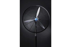 Resim Dündar SV 75 (30") 75 cm 210 watt 17400 m3/h 1300DD 220/230 V Monofaze Ayaklı Sanayi Tipi Vantilatör 