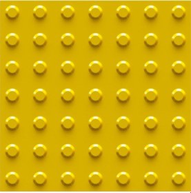 Resim Engelli Takip Yüzeyi 40x40cm Noktalı-2026 - 40 x 40 CM 